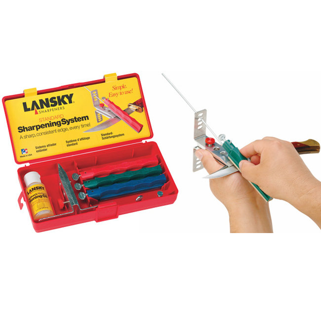 Точилка для ножей Lansky Deluxe Diamond Knife Sharpening System LNLKDMD